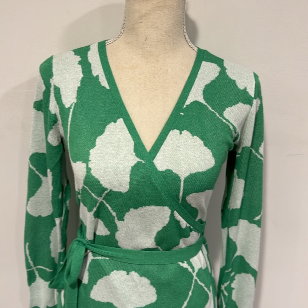 Dvf Net Wrap Dress - image 6